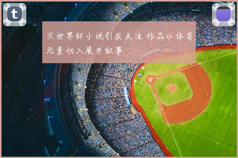 买世界杯小说引发关注 作品以体育元素切入展开叙事