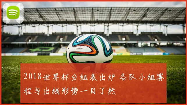 2018世界杯分组表出炉 各队小组赛程与出线形势一目了然
